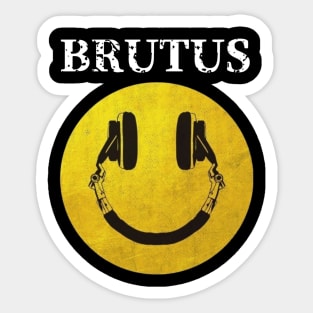 Brutus / Smile Music Style Sticker